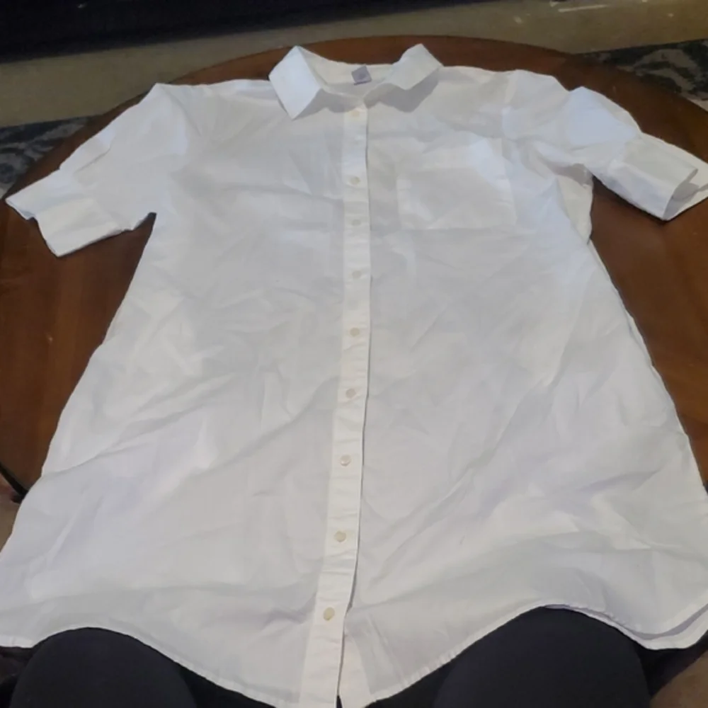 Old Navy White Shirt Dress
